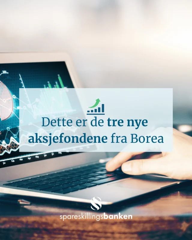 👉«Borea Nordisk Utbytte har hatt en god start, med over 30% avkastning siden desember. Selskapene vi har investert i fortsetter å levere sterke resultater, i tråd med våre forventninger». – Magnus Vie Sundal, Borea Nordisk Utbytte😊

Borea Nordisk Utbytte er et av tre nye fond fra vår samarbeidspartner Borea Asset Management. De tre fondene som du nå finner i vår fondsportal er:
1. Borea Norge
2. Borea Norden
3. Borea Nordisk Utbytte
Les mer om fondene under👇Du finner også mer utfyllende informasjon om fondene på bankens hjemmesider🌞
#boreafondene #aksjefond #aksjefondigave #spareskillingsbanken